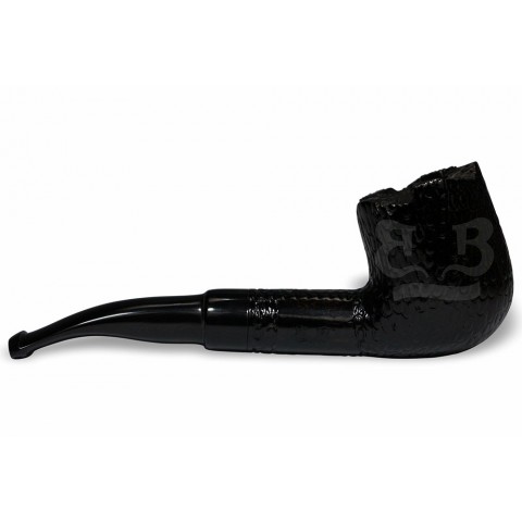 Cachimbo BB Rústico Curvo (Filtro Permanente) Piteira Chifre